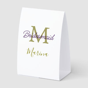 Bride tribe monogram bridal shower simple golden p