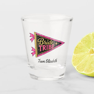 Bride Tribe Personalized Las Vegas Bachelorette Shot Glass