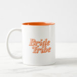 Bride Tribe Retro 70s Wedding Bridal Mug<br><div class="desc">A modern retro Bride Tribe mug in a vintage groovy colour palette. Perfect for spring weddings,  bridal showers,  and as a gift to your bride tribe and bridesmaids.</div>