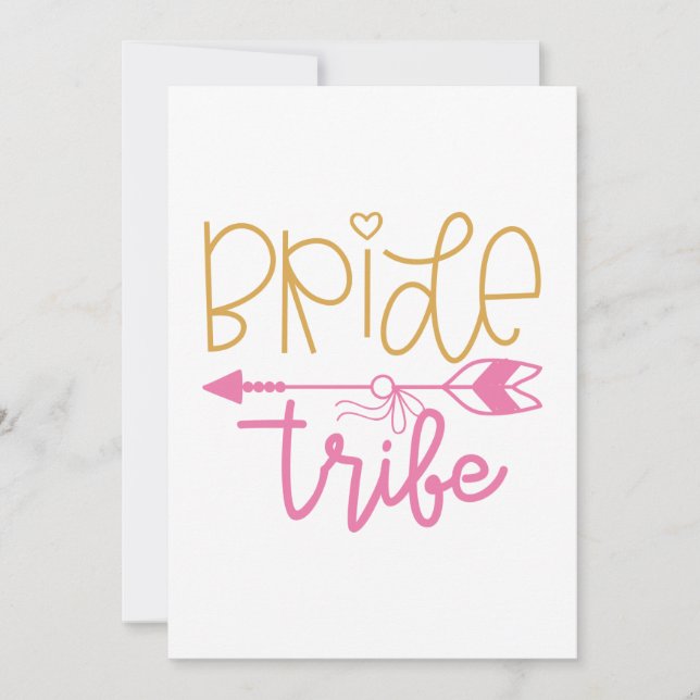 Bride Tribe Thank You Card (Front)