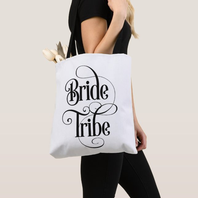 Bride Tribe  Tote Bag (Close Up)