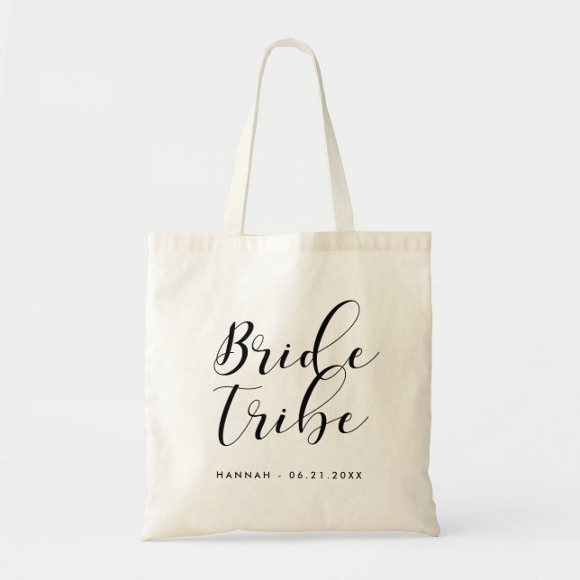 Bride tribe tote bag (Front)