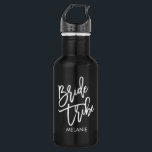 Bride Tribe White Script 532 Ml Water Bottle<br><div class="desc"></div>