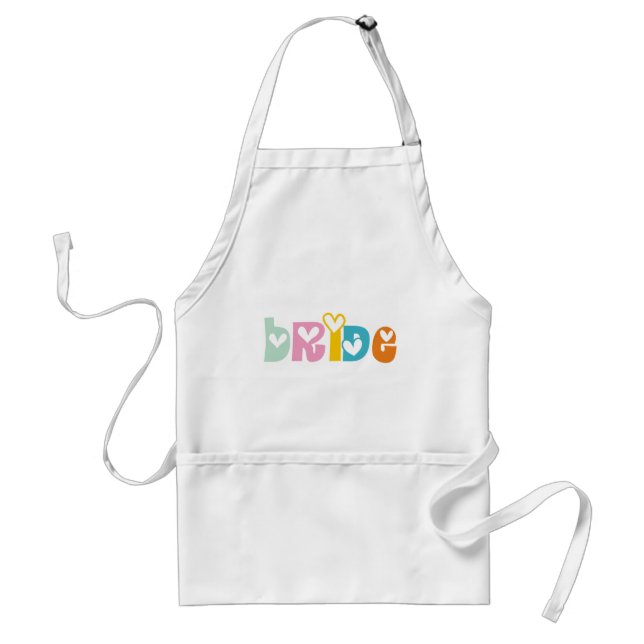 Bride Wedding Aprons (Front)