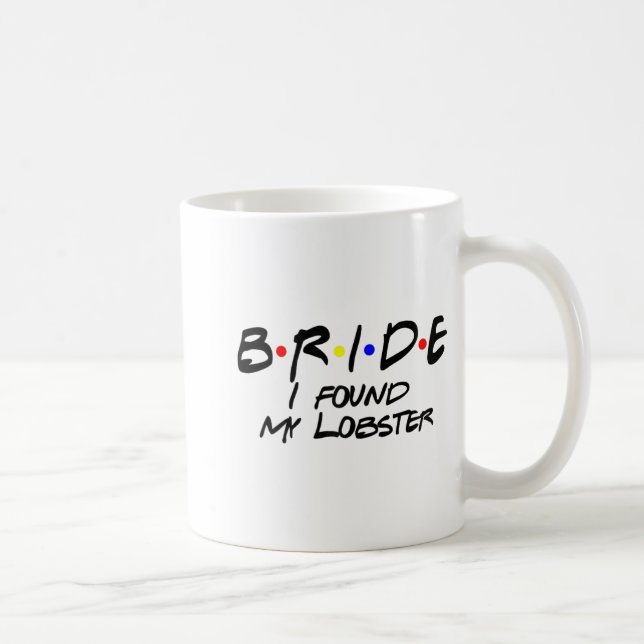 Bride Wedding Bachelorette Party Spooky Season  Coffee Mug (Right)