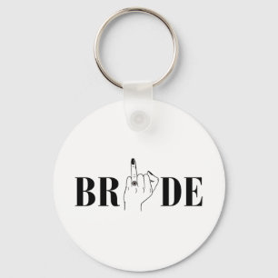 Bride Wedding Bridesmaid Squad Bachelorette Party Key Ring