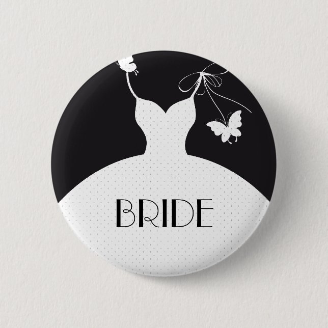 Bride Wedding Button (Front)