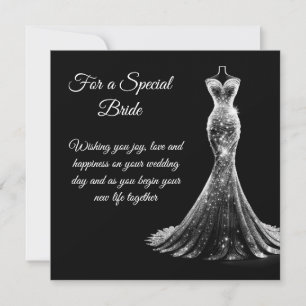 Bride Wedding Card