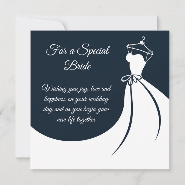 Bride Wedding Card (Front)