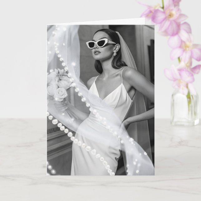 Bride Wedding Card (Orchid)