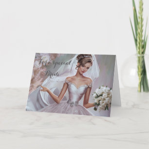 Bride Wedding Card