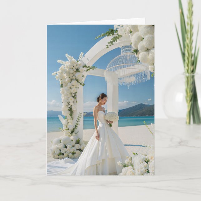 Bride Wedding Card (Front)