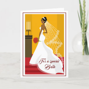 Bride Wedding Card