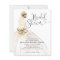 Bride Wedding Gown Budget Bridal Shower Invitation