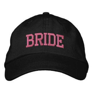 BRIDE, wedding, groom, bridesmaid, maid of honour Embroidered Hat