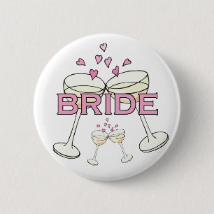Bride Wedding ID Button
