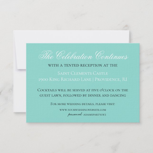 BRIDE Wedding Suite White Traditional Reception (Front)