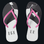 Bride Wedding Thongs<br><div class="desc">Bride Wedding Flip Flops</div>