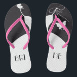 Bride Wedding Thongs<br><div class="desc">Bride Wedding Flip Flops</div>