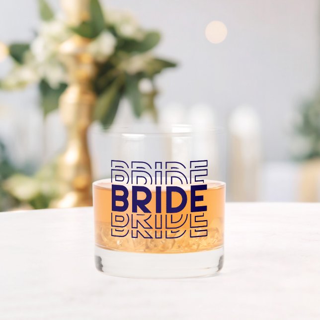 Bride  whiskey glass (Insitu (Wedding))