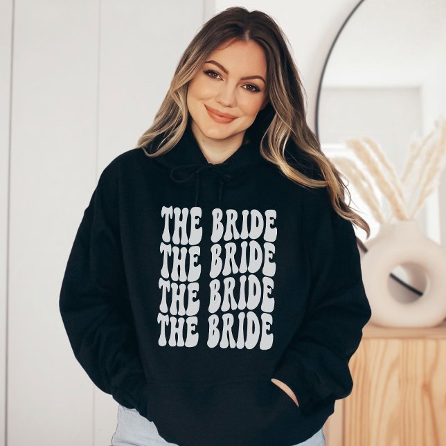 Bride White Customised Matching Bridal Party Hoodie (Creator Uploaded)