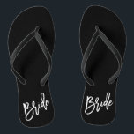 Bride White Script Thongs<br><div class="desc"></div>