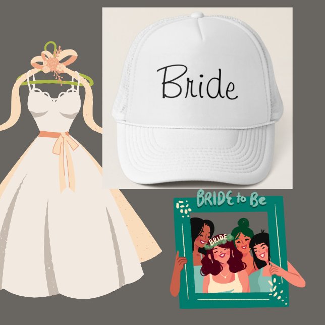 Bride White Wedding Hat (Creator Uploaded)