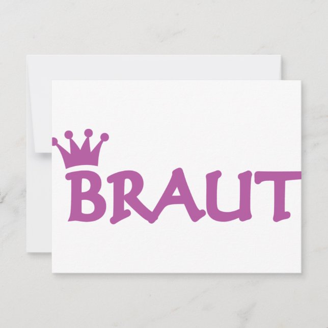 bride with crown icon (Front)