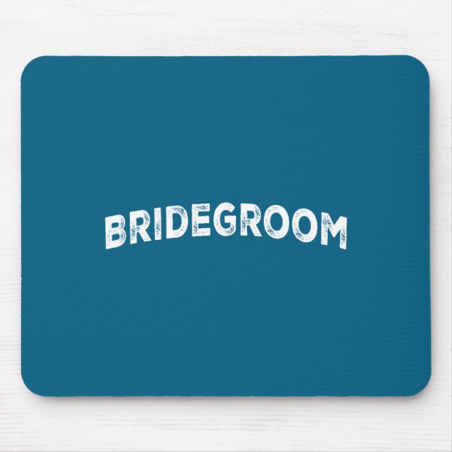 Bridegroom  mouse pad (Front)