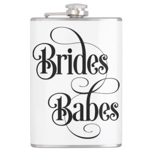 Brides Babes Hip Flask