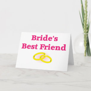 Bride's Best Friend Card