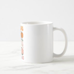 Bride's Boo Crew Floral Ghost Halloween Bacheloret Coffee Mug