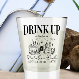 Bride's Coven Witchy Bachelorette Party Custom Shot Glass