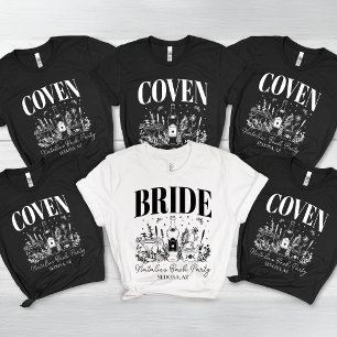 Bride's Coven Witchy Bachelorette Party Custom Tri-Blend Shirt
