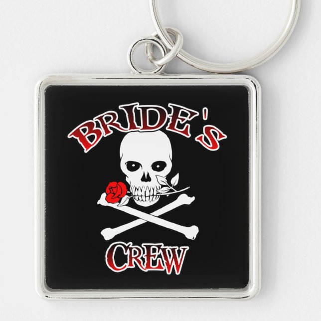 Bride's Crew Key Ring (Front)