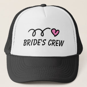 Bride's Crew party hat for wedding or bachelorette