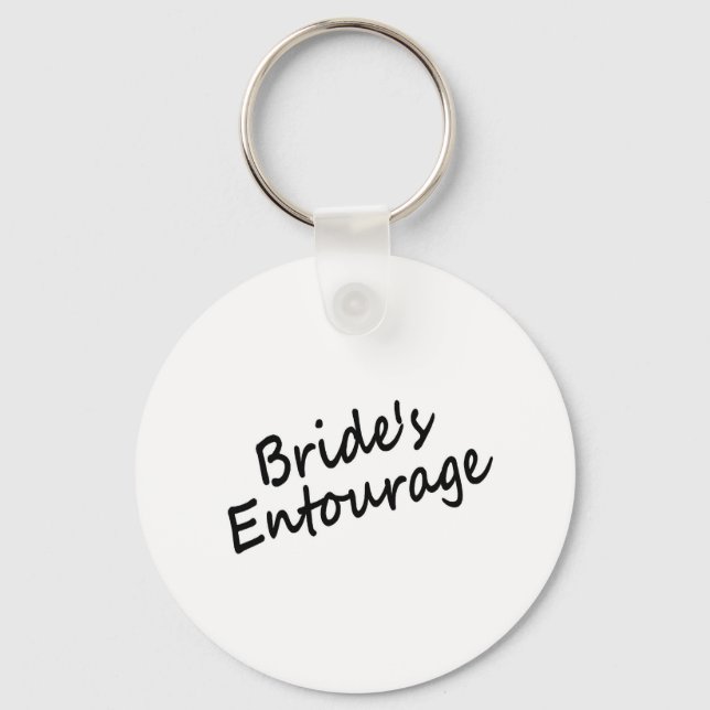 Bride's Entourage Key Ring (Front)