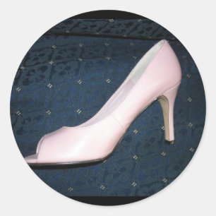 Brides High Heel Pumps Classic Round Sticker