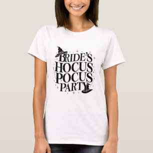 Bride's Hocus Pocus Party Chelorette Halloween 1 T-Shirt