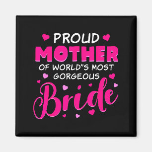 Brides mother design wedding costume for mother of magnet