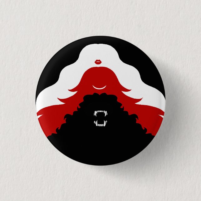 Brides of Dracula Button (Front)