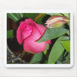 Bride's Rose Mouse Pad