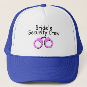 Brides Security Crew (Handcuffs) Trucker Hat
