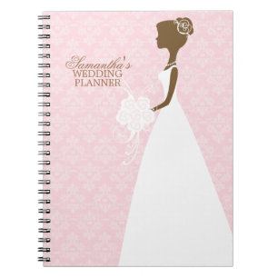 Bride's Silhouette Wedding Planner Notebook
