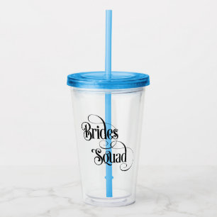 Brides Squad Acrylic Tumbler