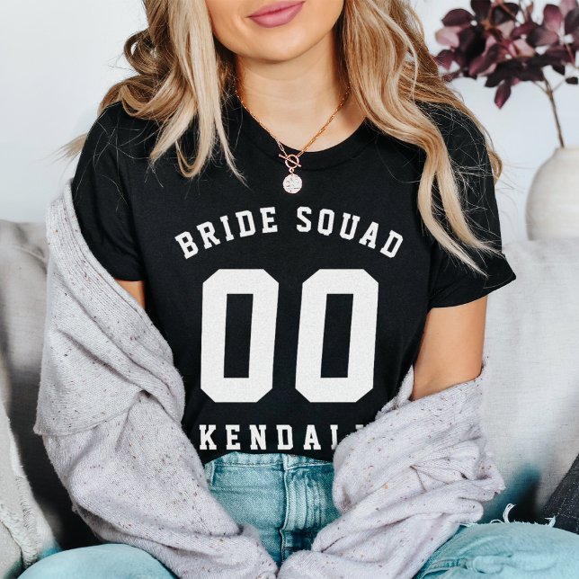 Brides Squad Bridesmaid T-Shirt (Creator Uploaded)