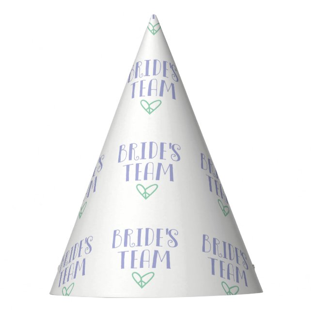 Bride's Team Party Hat (Front)
