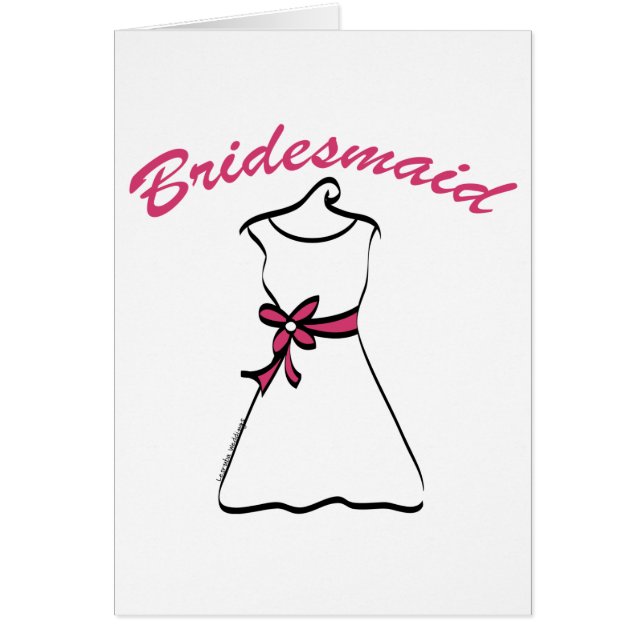 Bridesmaid (Front)
