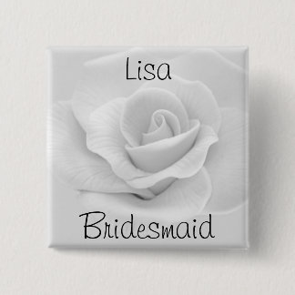 Bridesmaid 15 Cm Square Badge