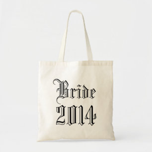 Bridesmaid 2014 Bag - Black and White